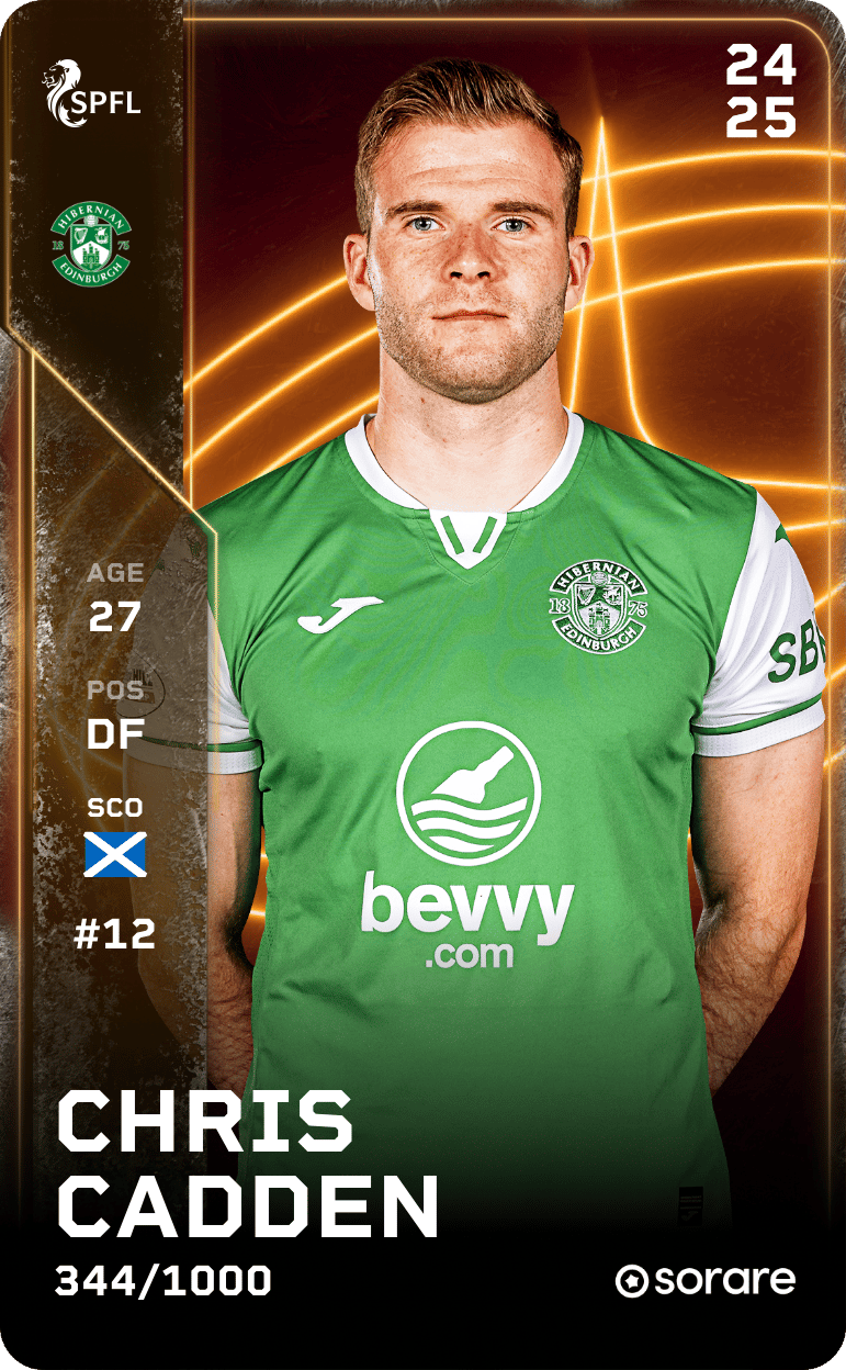 Chris Cadden 2024-25 • Limited 344/1000