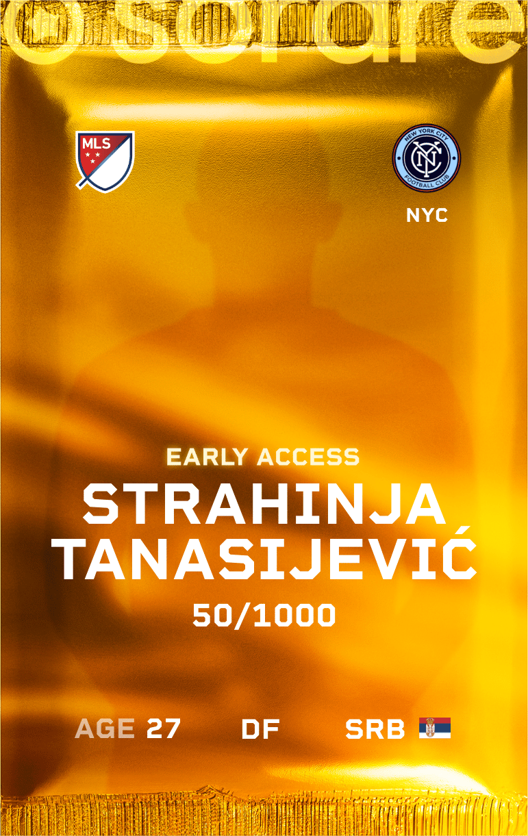 Strahinja Tanasijević 2025-26 • Limited 50/1000