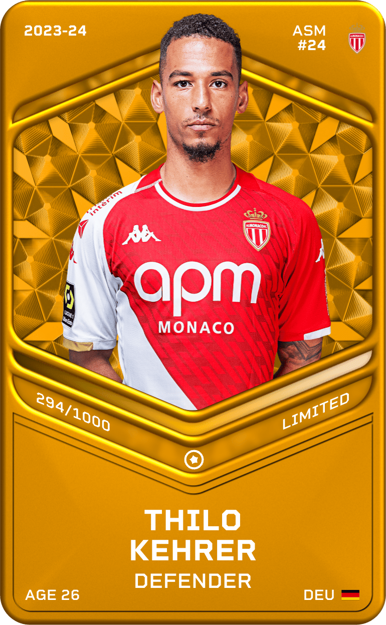 Thilo Kehrer 2023-24 • Limited 294/1000