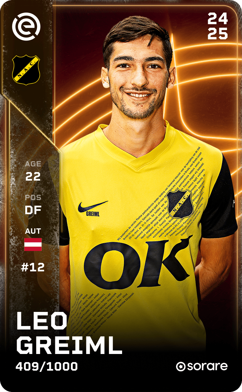 Leo Greiml 2024-25 • Limited 409/1000