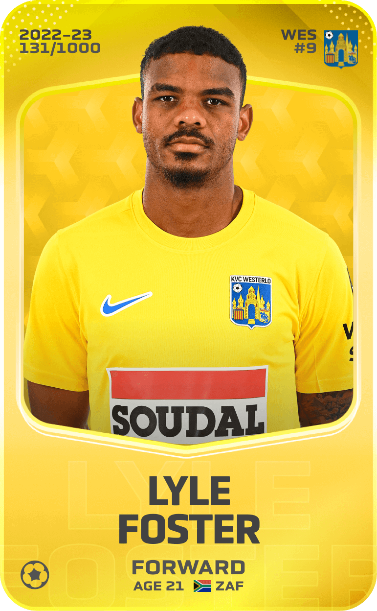 Lyle Foster 2022-23 • Limited 131/1000