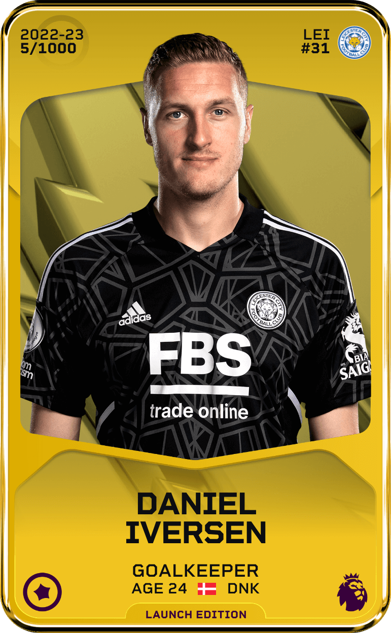 Daniel Iversen 2022-23 • Limited 5/1000
