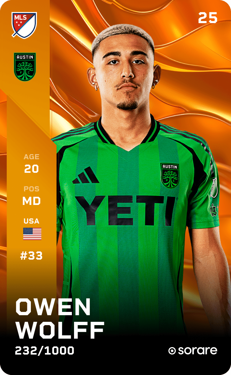 Owen Wolff 2025-26 • Limited 232/1000
