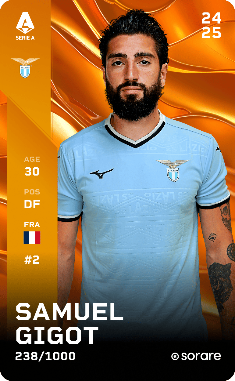 Samuel Gigot 2024-25 • Limited 238/1000