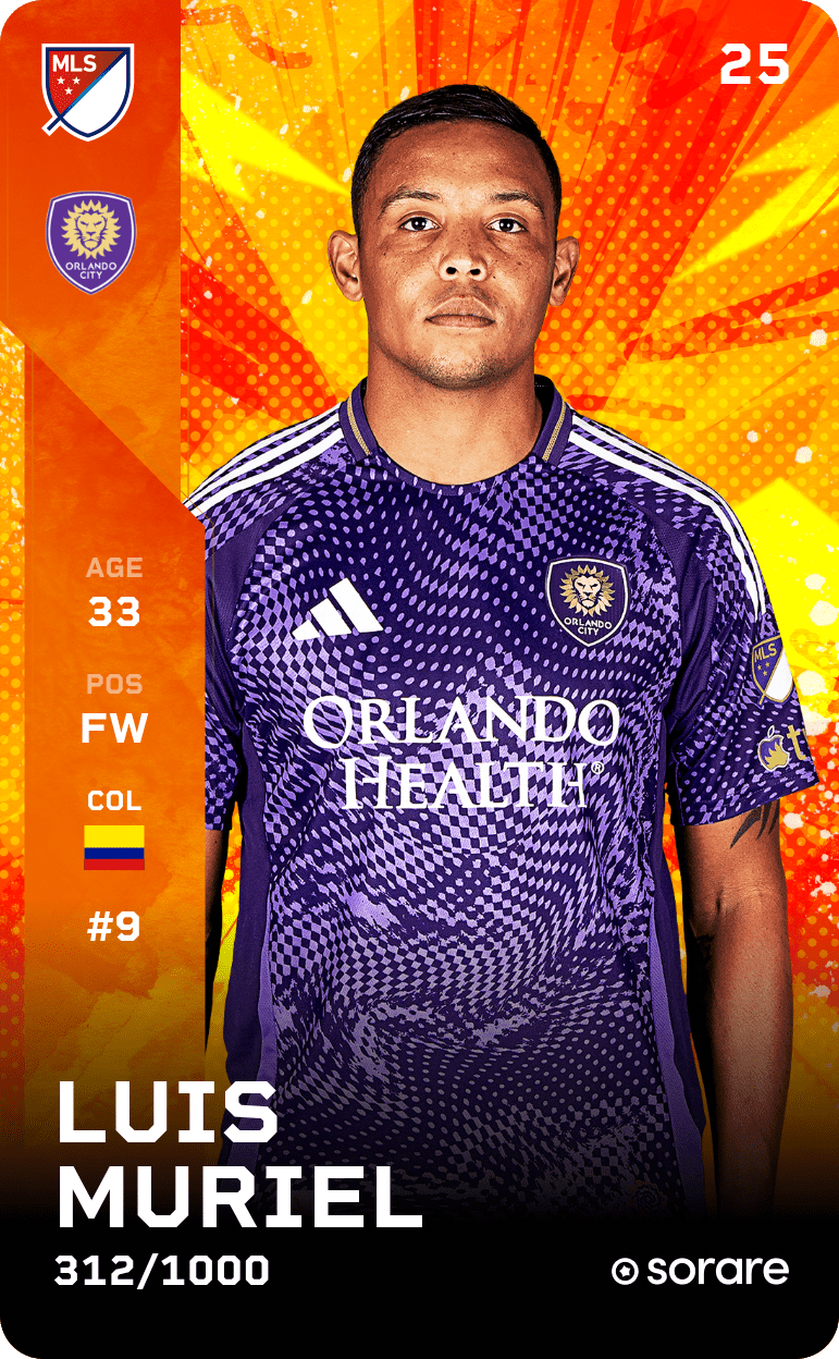 Luis Muriel 2025-26 • Limited 312/1000