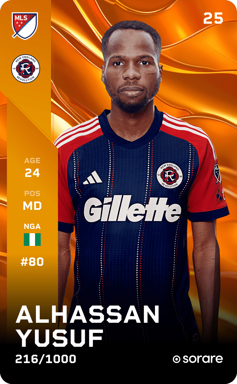 Alhassan Yusuf 2025-26 • Limited 216/1000