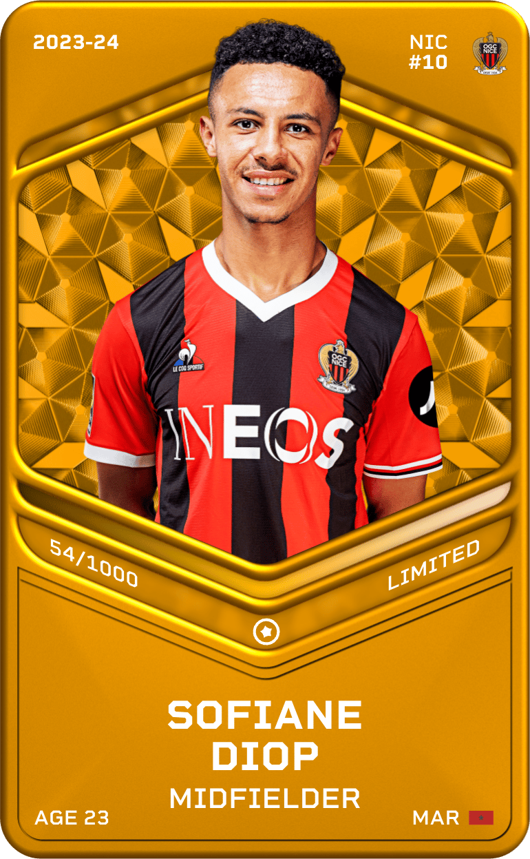 Sofiane Diop 2023-24 • Limited 54/1000