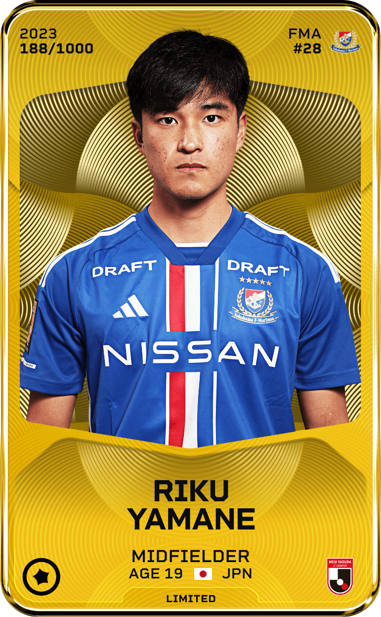 Riku Yamane 2023-24 • Limited 188/1000