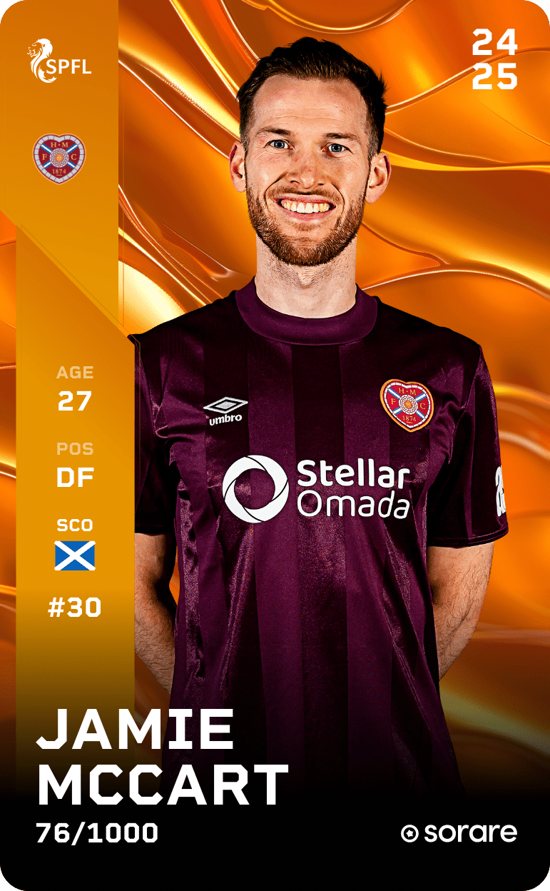 Jamie Mccart 2024-25 • Limited 76/1000