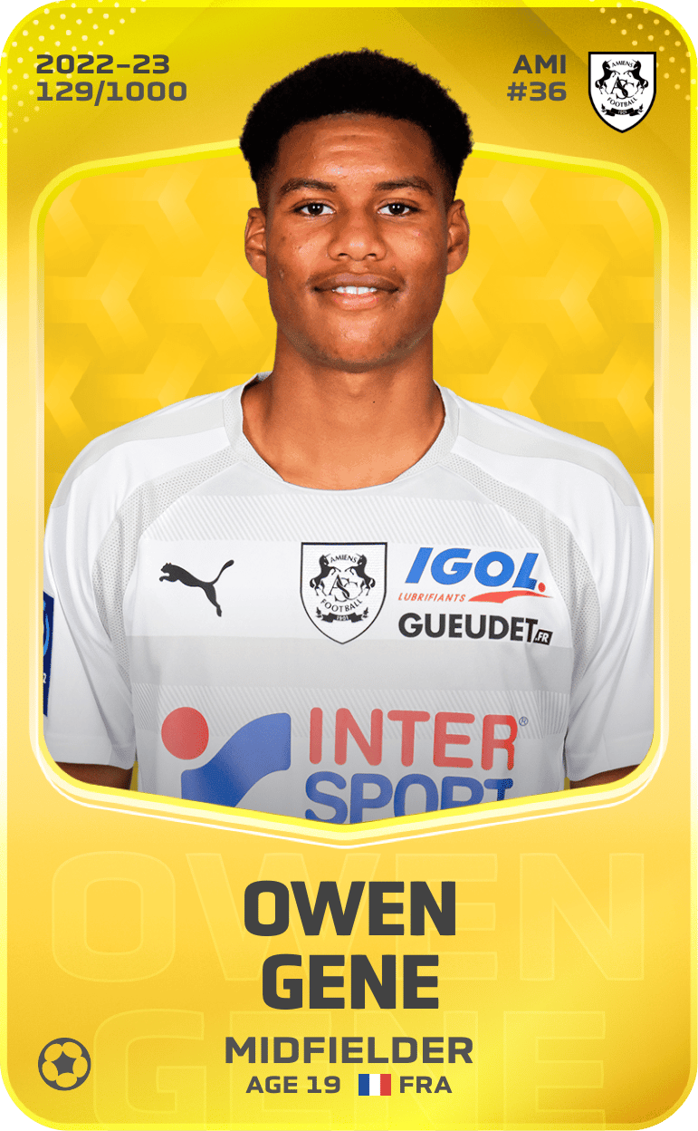 Owen Gene 2022-23 • Limited 129/1000