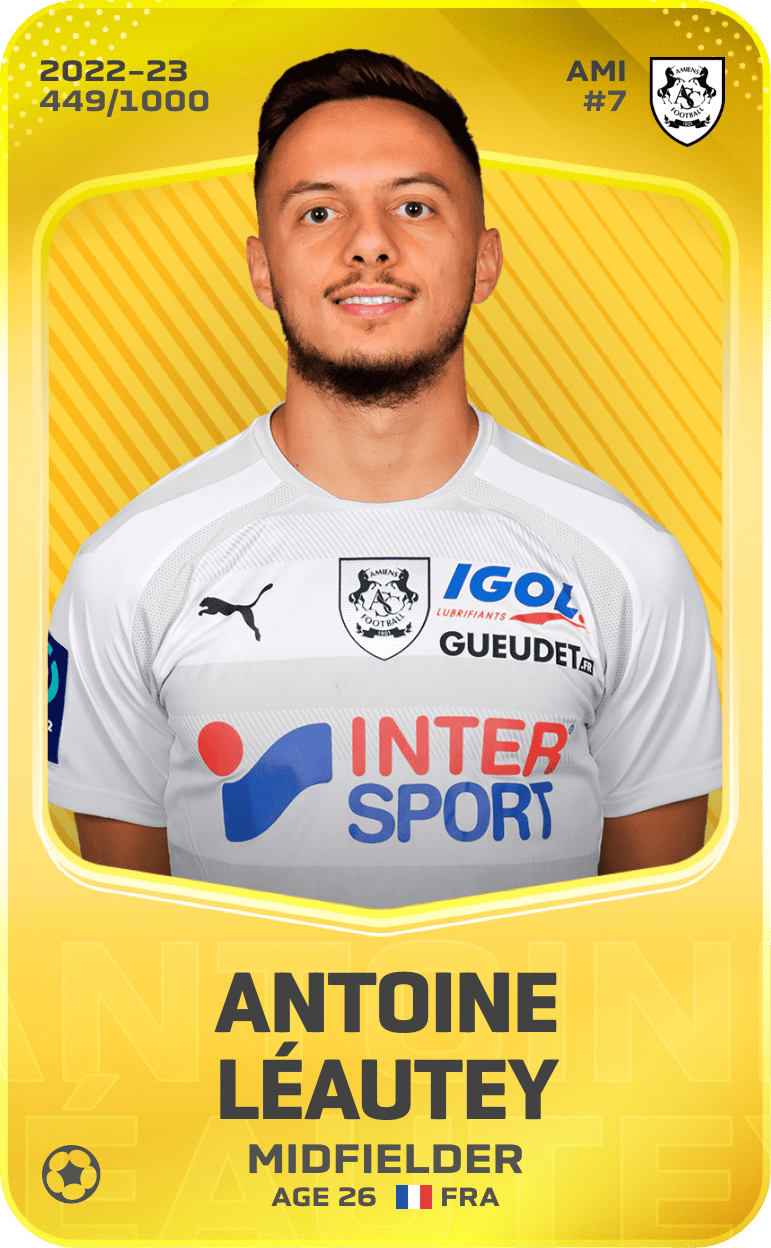 Antoine Léautey 2022-23 • Limited 449/1000