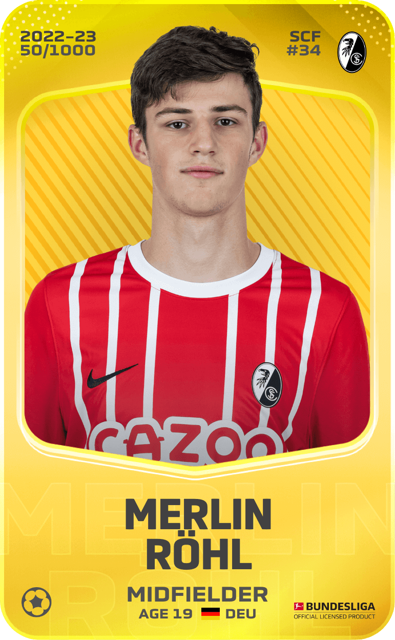 Merlin Röhl 2022-23 • Limited 50/1000