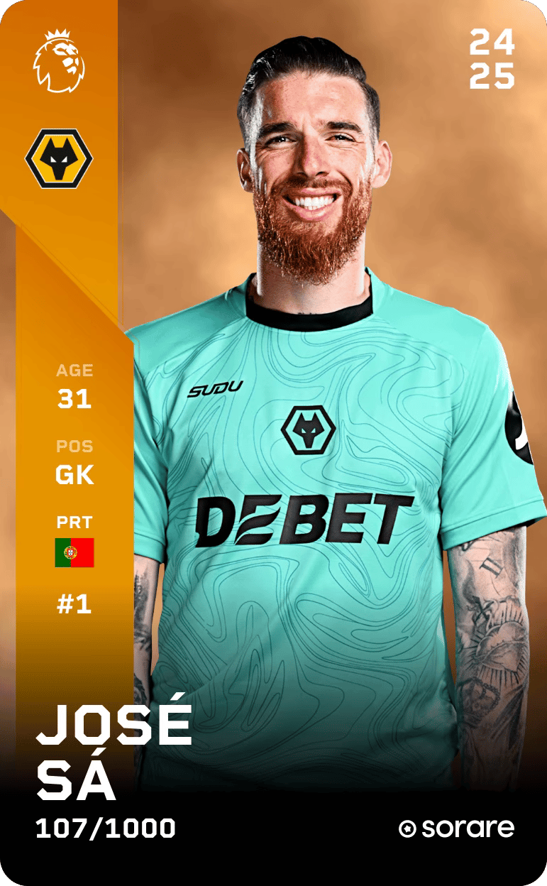 José Sá 2024-25 • Limited 107/1000