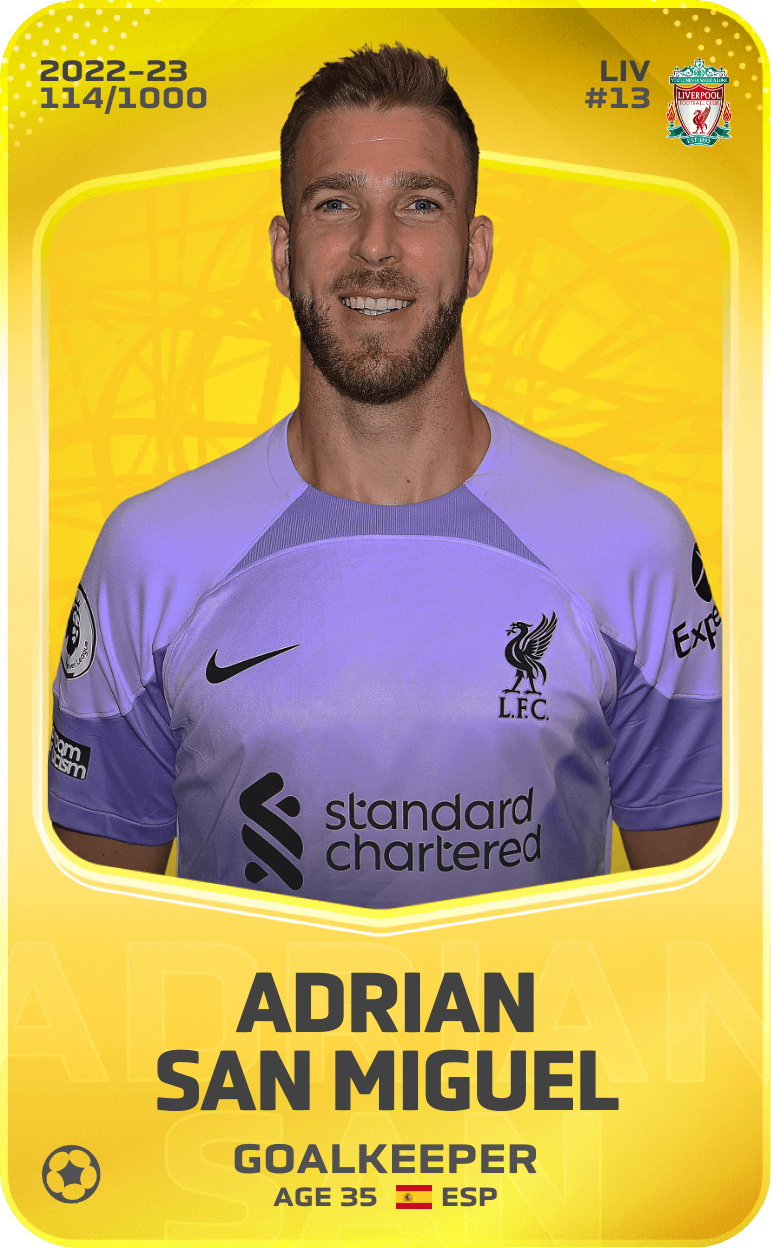 Adrian San Miguel 2022-23 • Limited 114/1000