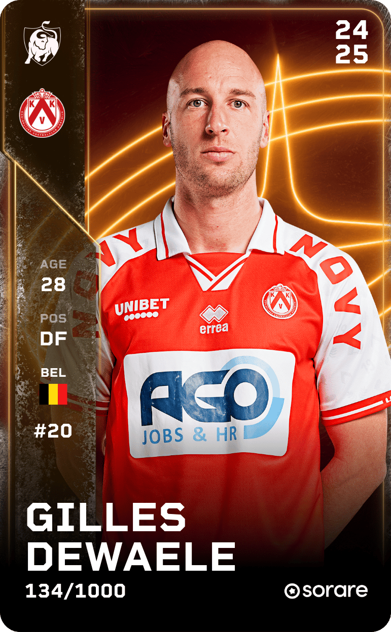 Gilles Dewaele 2024-25 • Limited 134/1000
