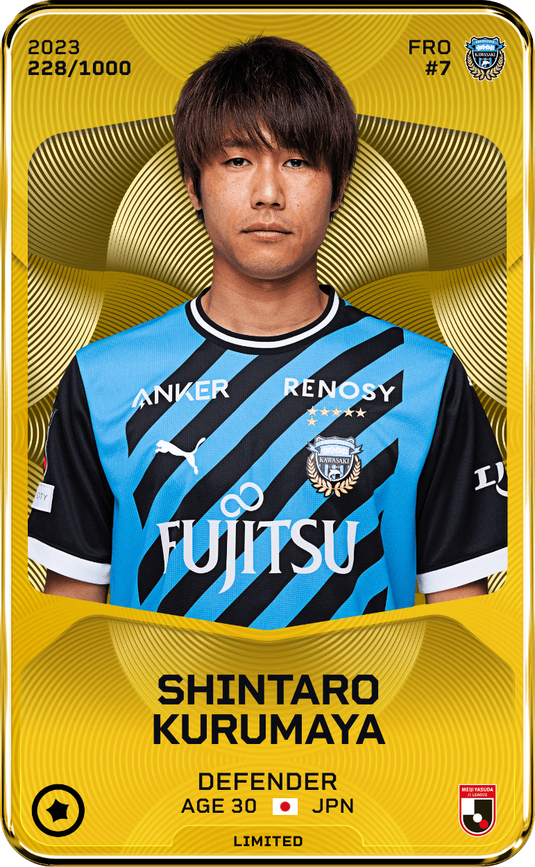 Shintaro Kurumaya 2023-24 • Limited 228/1000