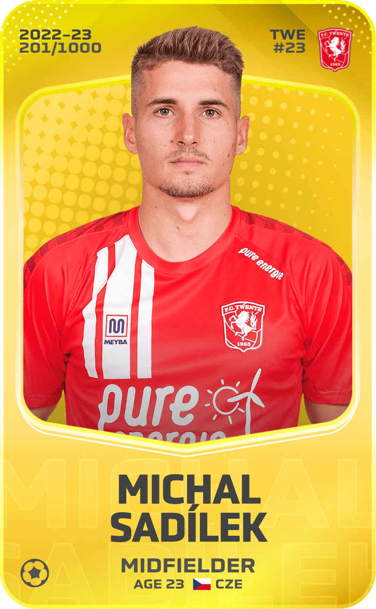 Michal Sadílek 2022-23 • Limited 201/1000