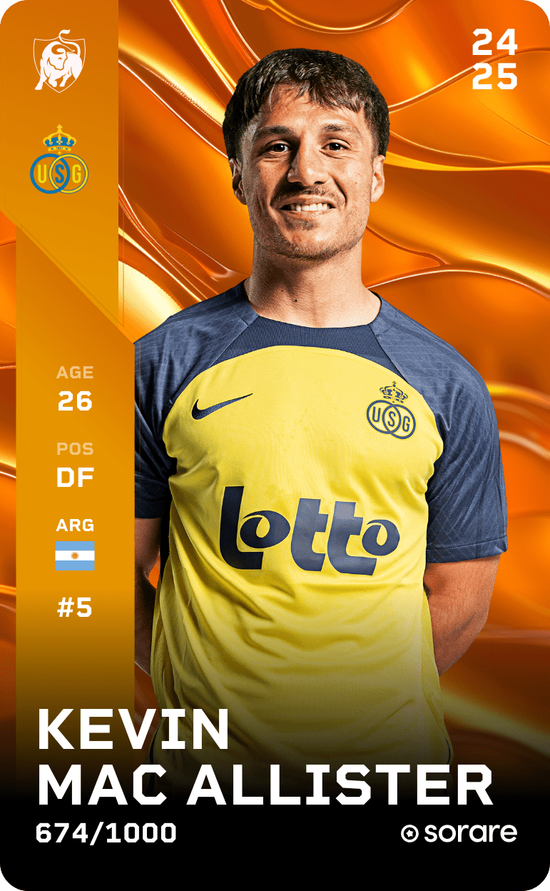 Kevin Mac Allister 2024-25 • Limited 674/1000