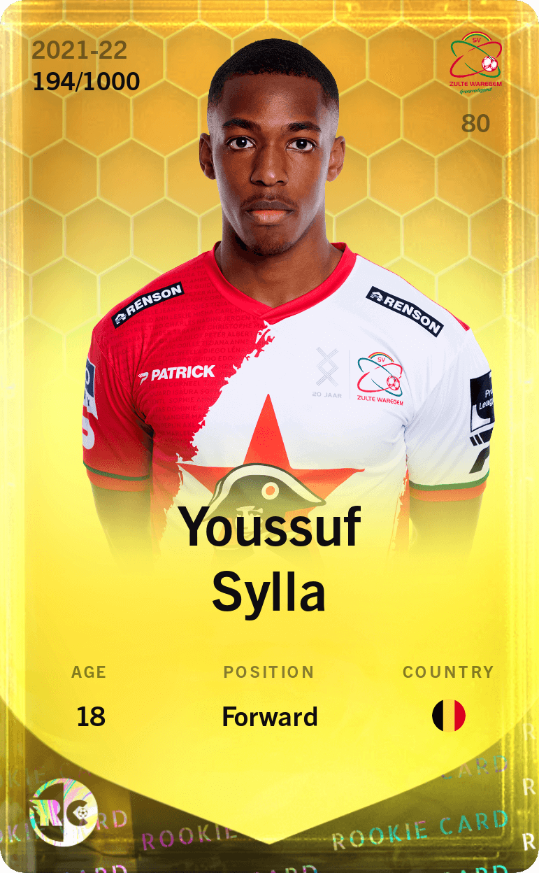 Youssuf Sylla 2021-22 • Limited 194/1000