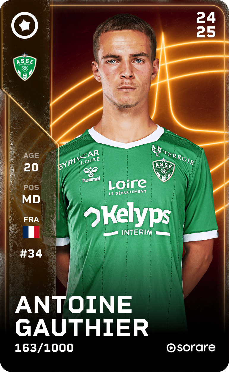 Antoine Gauthier 2024-25 • Limited 163/1000