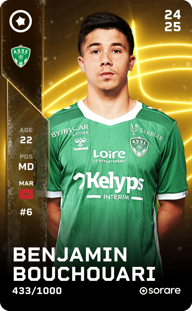 Benjamin Bouchouari 2024-25 • Limited 433/1000