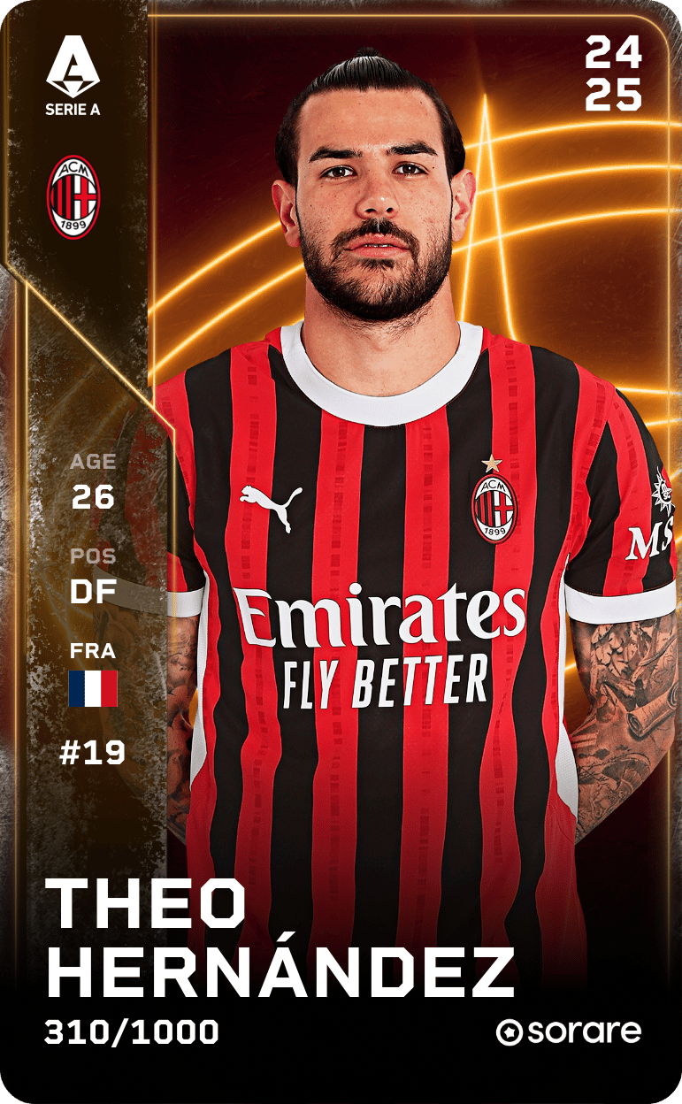 Theo Hernández 2024-25 • Limited 310/1000