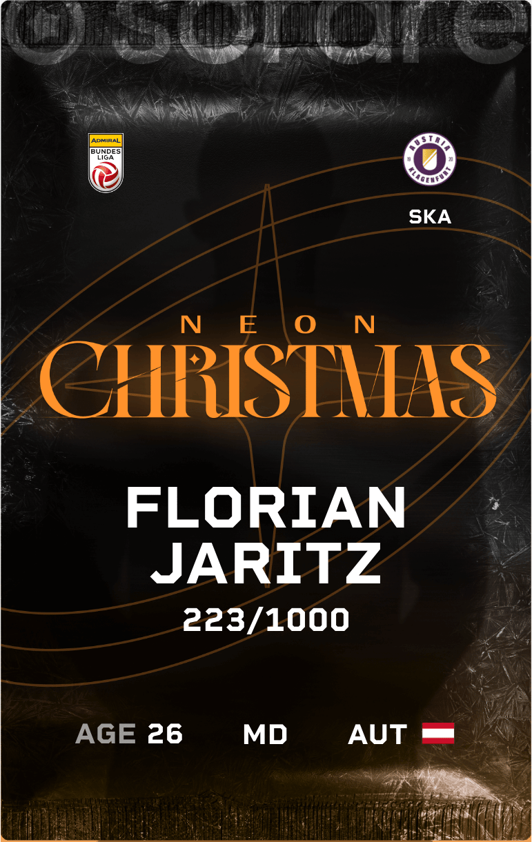 Florian Jaritz 2024-25 • Limited 223/1000