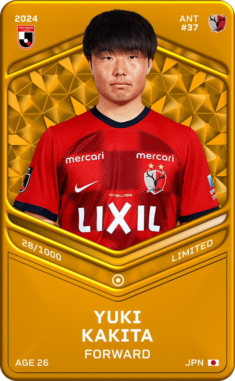 Yuki Kakita 2024-25 • Limited 28/1000