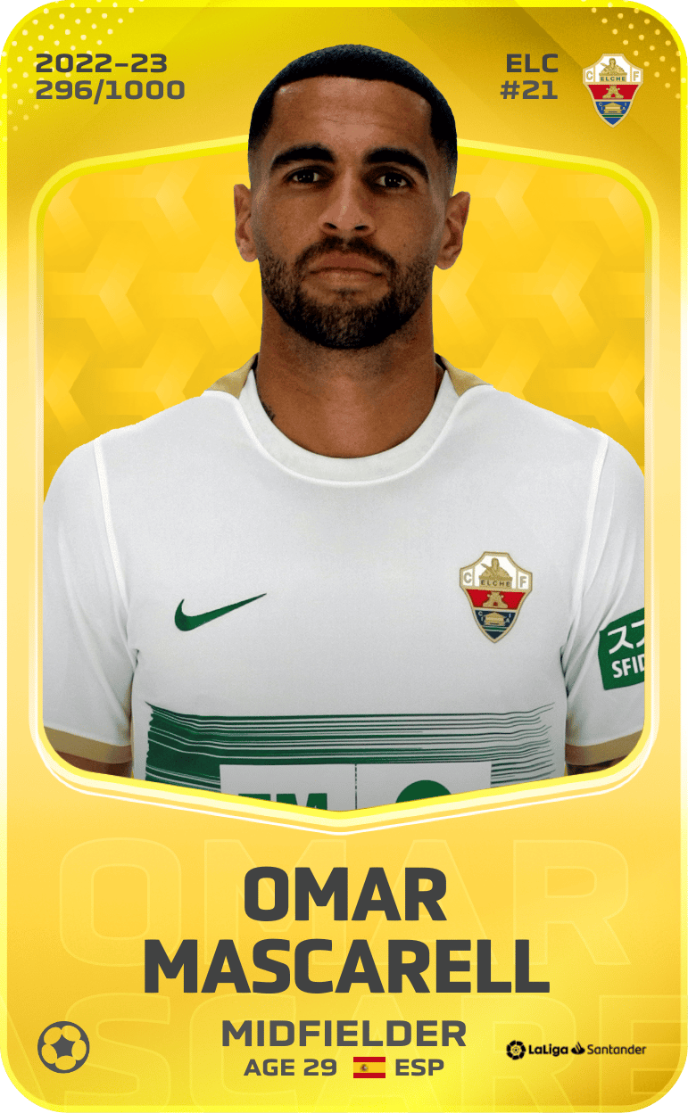 Omar Mascarell 2022-23 • Limited 296/1000