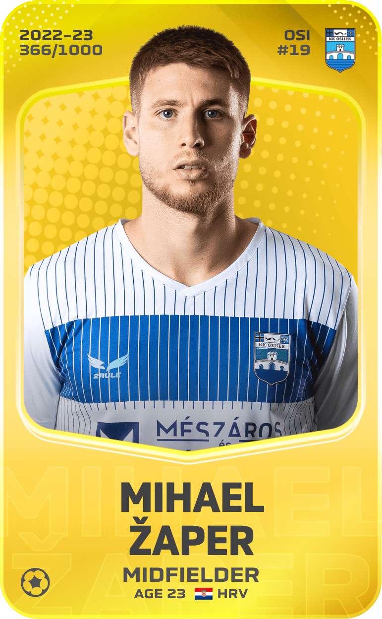 Mihael Žaper 2022-23 • Limited 366/1000
