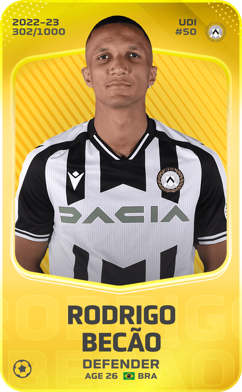 Rodrigo Becão 2022-23 • Limited 302/1000