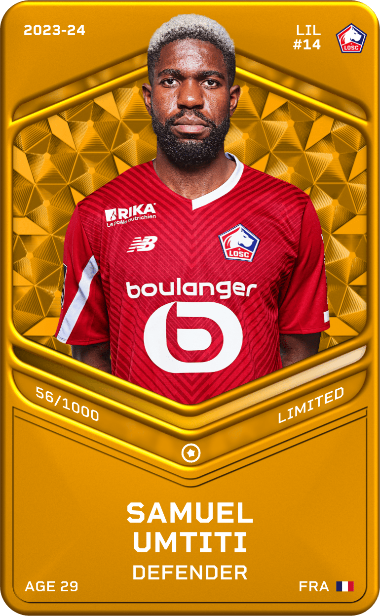 Samuel Umtiti 2023-24 • Limited 56/1000
