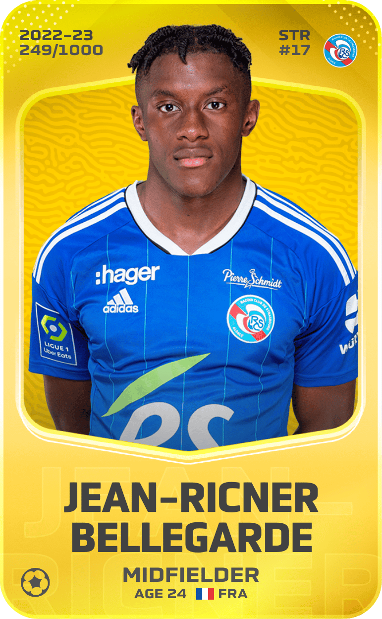Jean-Ricner Bellegarde 2022-23 • Limited 249/1000