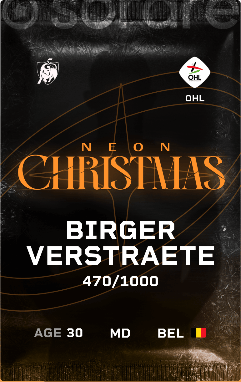 Birger Verstraete 2024-25 • Limited 470/1000