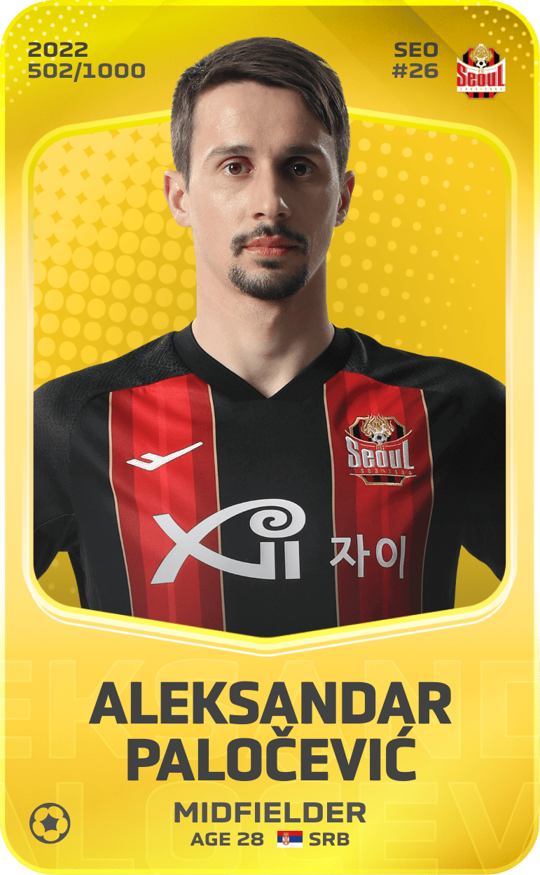Aleksandar Paločević 2022-23 • Limited 502/1000