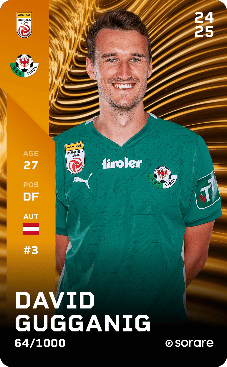 David Gugganig 2024-25 • Limited 64/1000