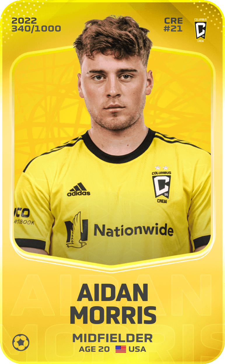 Aidan Morris 2022-23 • Limited 340/1000