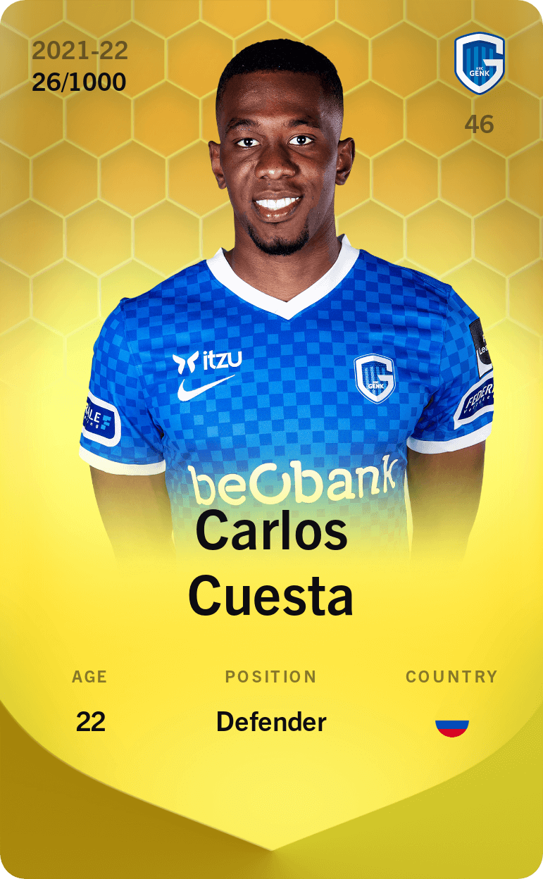 Carlos Cuesta 2021-22 • Limited 26/1000