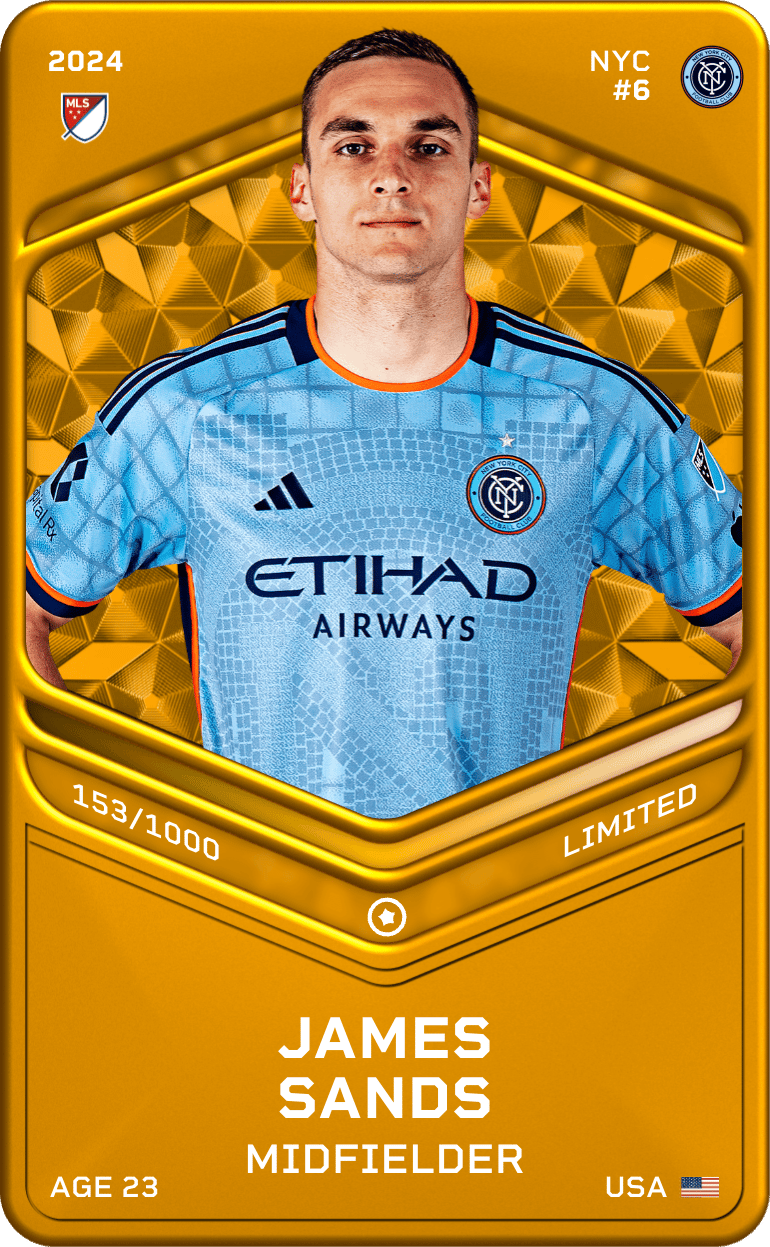 James Sands 2024-25 • Limited 153/1000