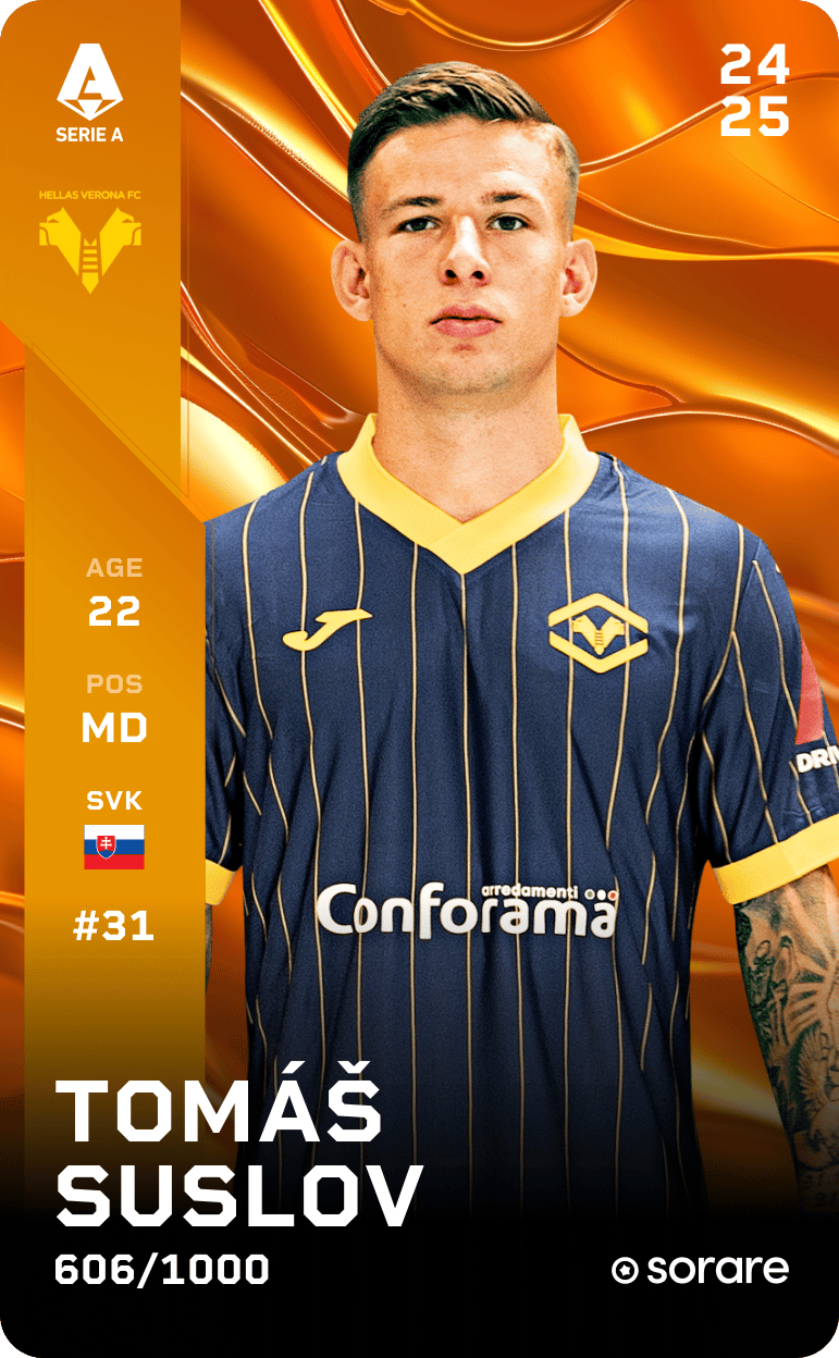 Tomáš Suslov 2024-25 • Limited 606/1000