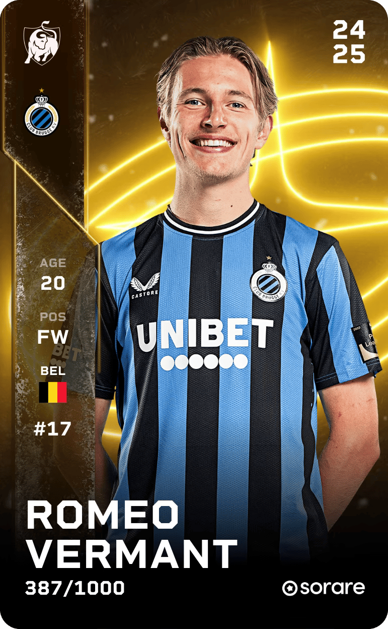 Romeo Vermant 2024-25 • Limited 387/1000