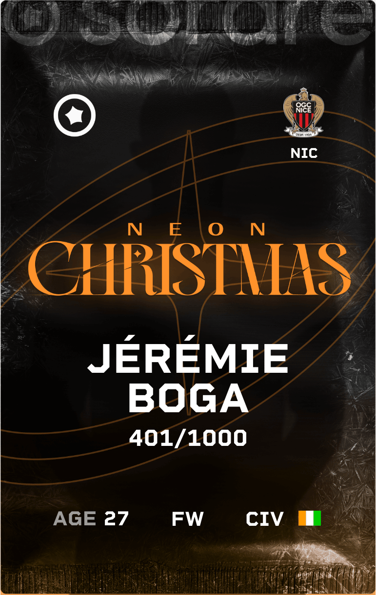 Jérémie Boga 2024-25 • Limited 401/1000