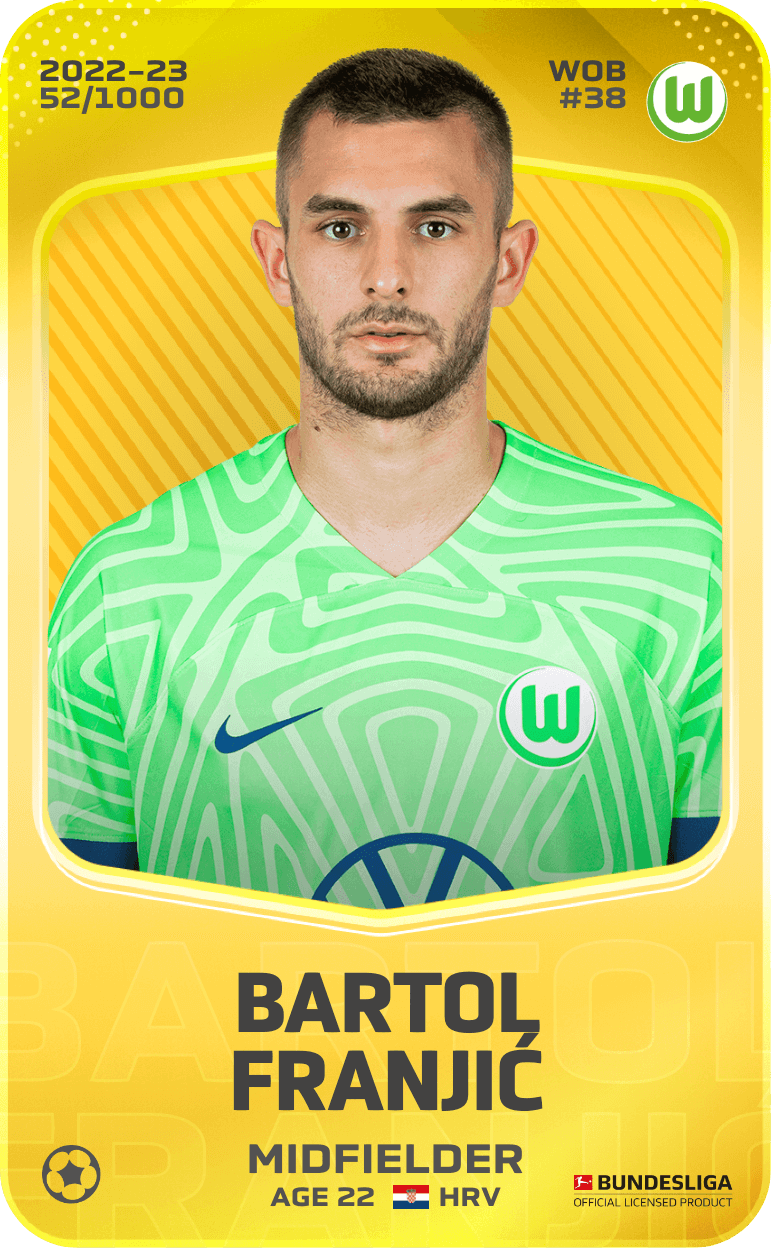 Bartol Franjić 2022-23 • Limited 52/1000