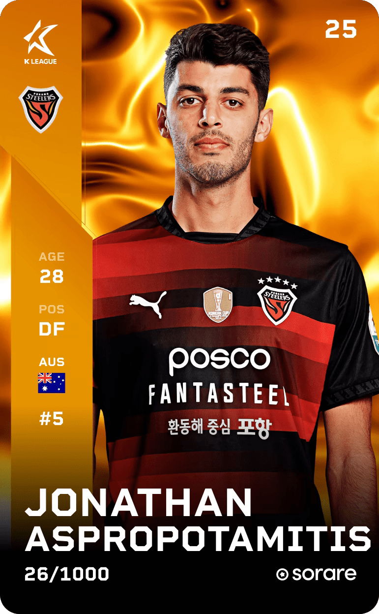 Jonathan Aspropotamitis 2025-26 • Limited 26/1000