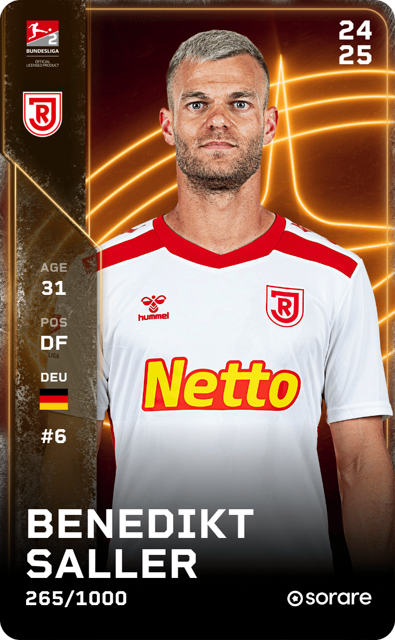 Benedikt Saller 2024-25 • Limited 265/1000