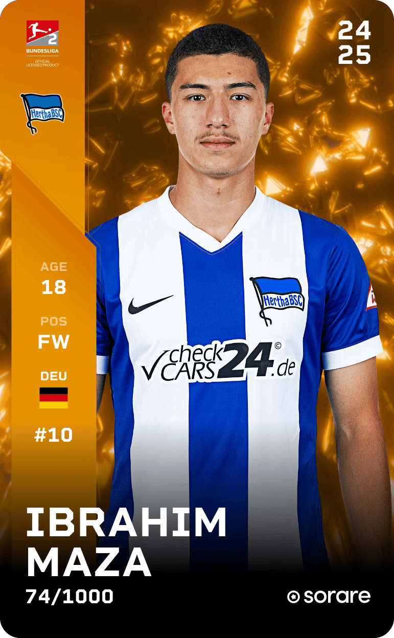 Ibrahim Maza 2024-25 • Limited 74/1000