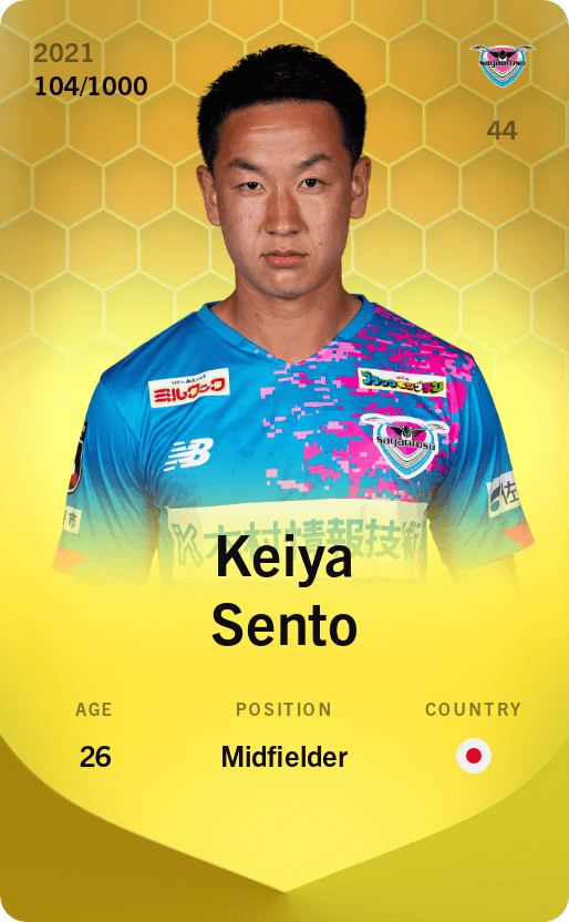 Keiya Sento 2021-22 • Limited 104/1000