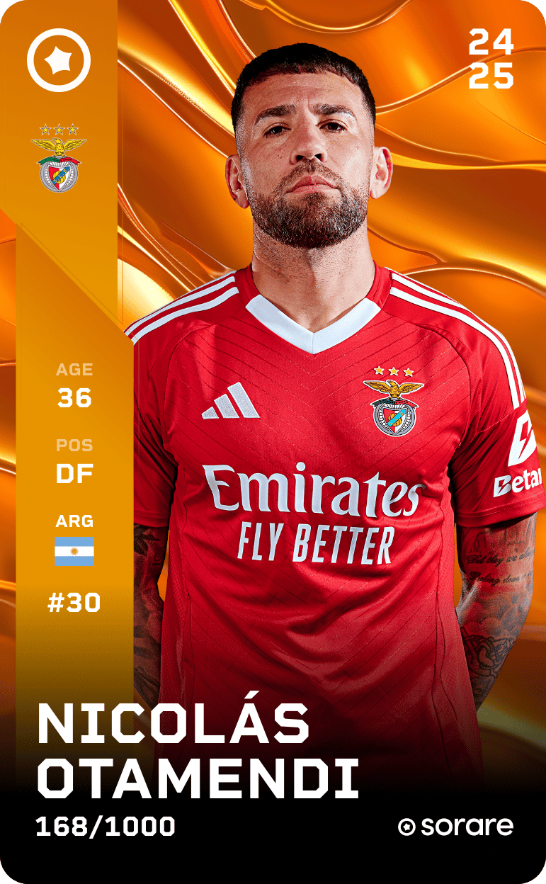 Nicolás Otamendi 2024-25 • Limited 168/1000