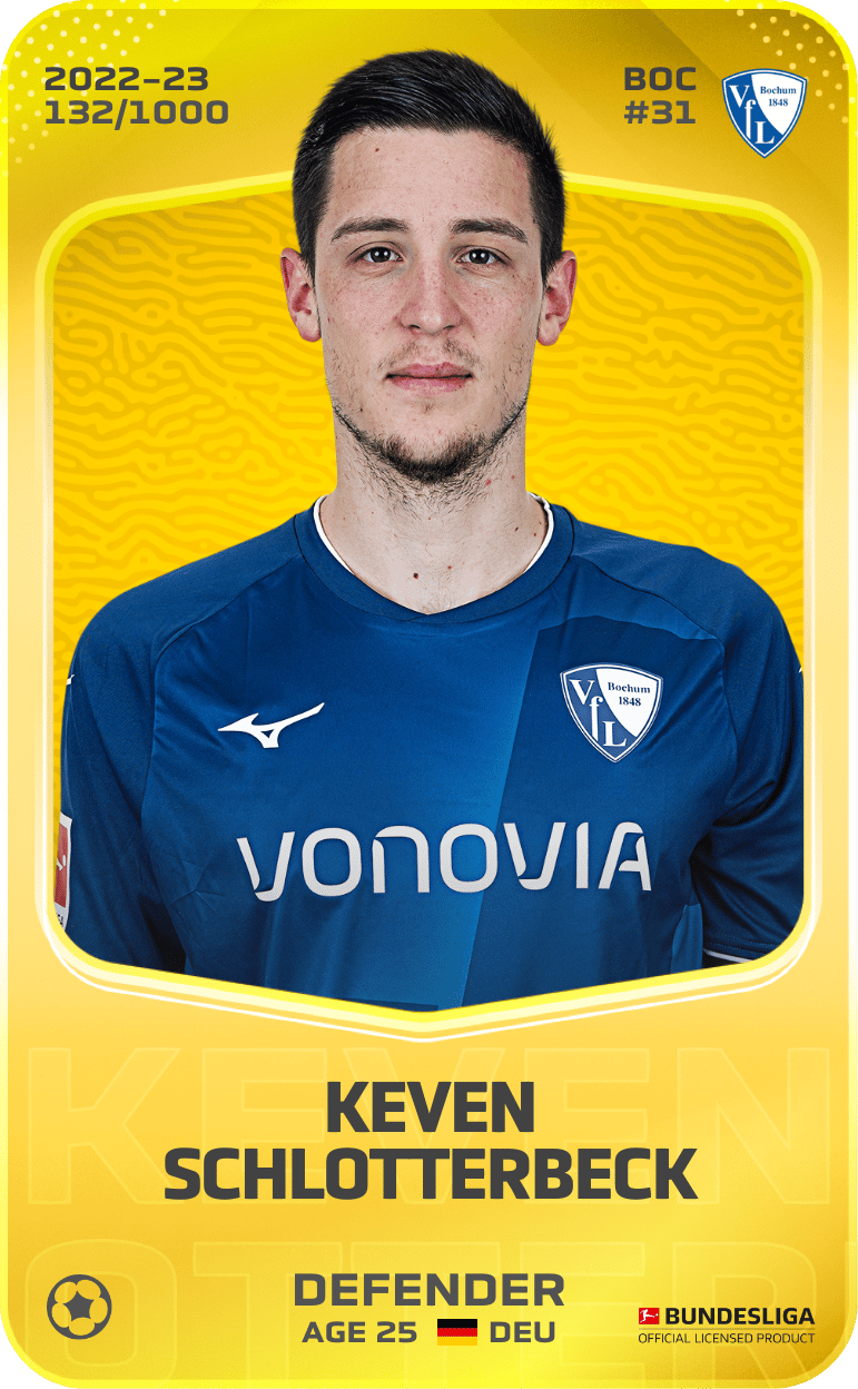 Keven Schlotterbeck 2022-23 • Limited 132/1000