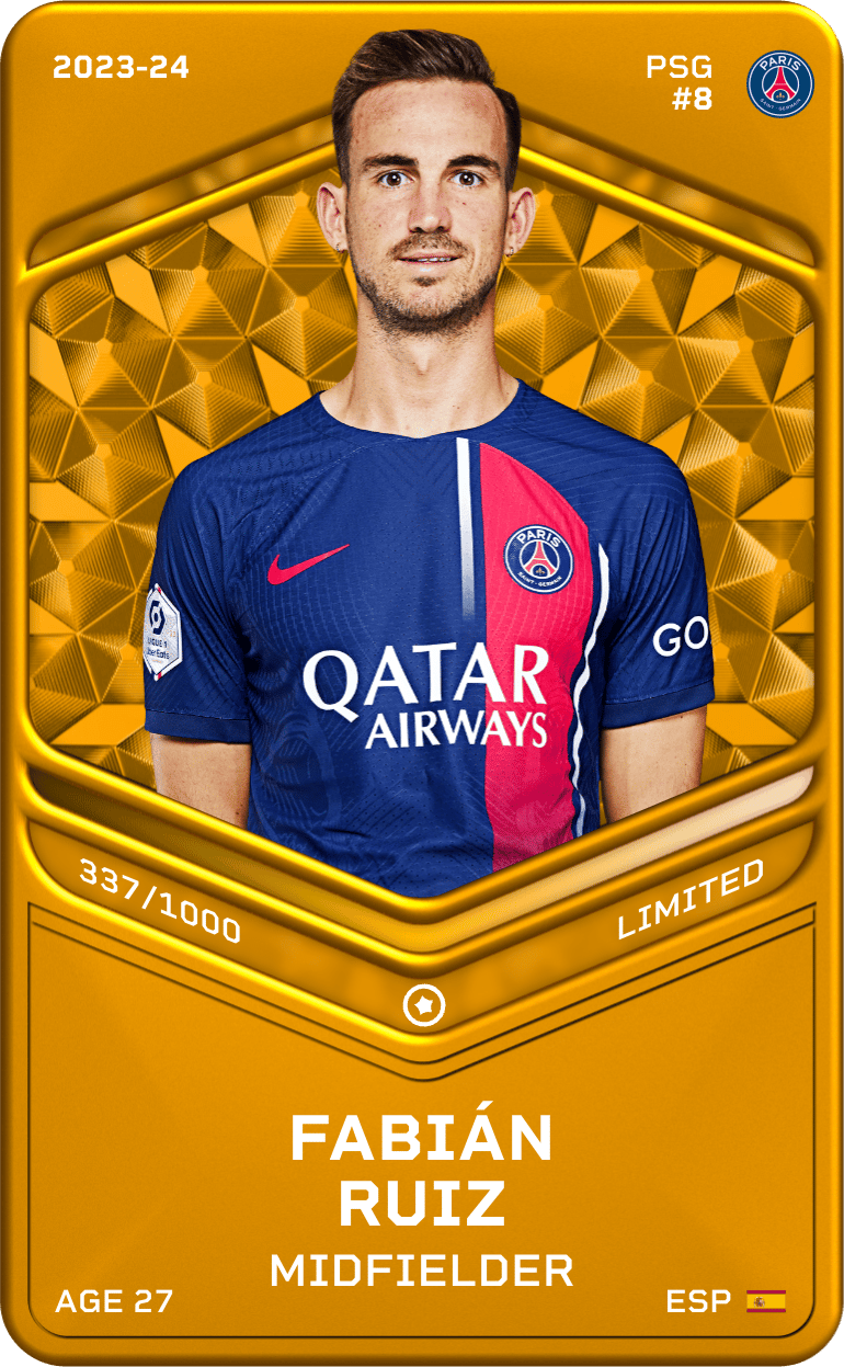 Fabián Ruiz 2023-24 • Limited 337/1000
